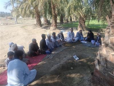 برگزاری دوره آموزشی ترویجی یكپارچه‌سازی و سنددار كردن اراضی كشاورزی در شهرستان ایرانشهر ،سیستان و بلوچستان