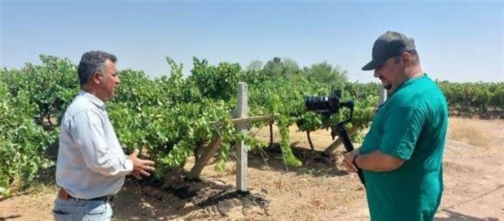 تولید مستند آموزشی «تغذیه باغ‌های انگور» در تاكستان آغاز شد