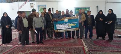 برگزاری كلاس آموزشی مبارزه با آفات و بیماری‌های باغات در استان خراسان شمالی