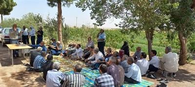 برگزاری دوره آموزشی پیوند پسته