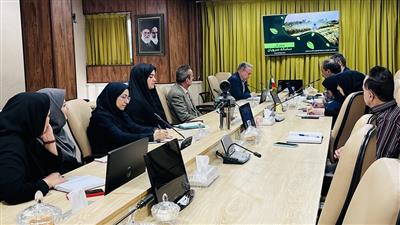 نشست مشترك مدیران و مسئولان ستادی مؤسسه آموزش و ترویج كشاورزی با مدیرعامل و نمایندگان شركت سروبان