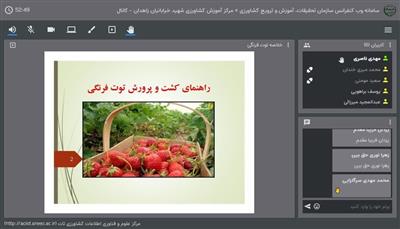 مهارت افزایی؛ از نشا تا برداشت توت‌فرنگی