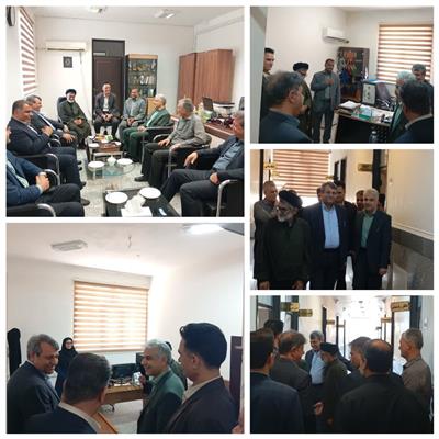 بازدید رئیس و مسئولین سازمان جهاد كشاورزی استان از مركز آموزش به مناسبت هفته جهاد كشاورزی