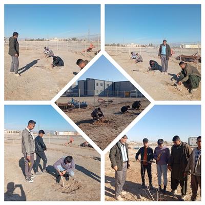 برگزاری كارگاه عملی هرس سربرداری پسته